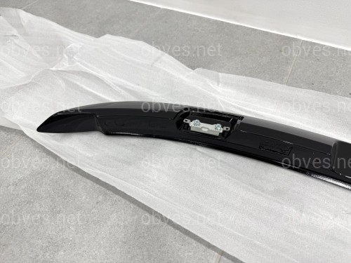 Спойлер козырек на крышку багажника Toyota Yaris 2011-2015 ABS пластик, цвет черный глянец Спойлер козырек на крышку багажника Toyota Yaris 2011-2015 ABS пластик, цвет черный глянец