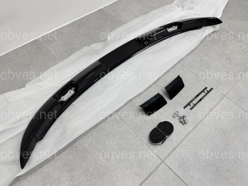 Спойлер козырек на крышку багажника Toyota Yaris 2011-2015 ABS пластик, цвет черный глянец Спойлер козырек на крышку багажника Toyota Yaris 2011-2015 ABS пластик, цвет черный глянец