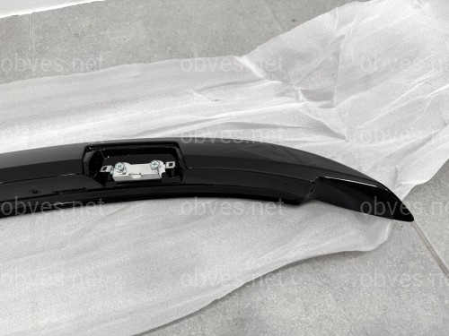 Спойлер козырек на крышку багажника Toyota Yaris 2011-2015 ABS пластик, цвет черный глянец Спойлер козырек на крышку багажника Toyota Yaris 2011-2015 ABS пластик, цвет черный глянец