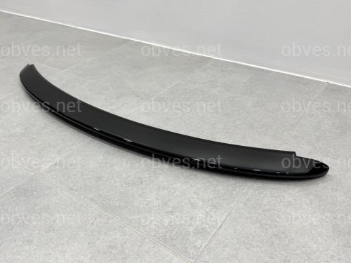 Спойлер козырек на крышку багажника Toyota Yaris 2005-2010 ABS пластик, цвет черный глянец Спойлер козырек на крышку багажника Toyota Yaris 2005-2010 ABS пластик, цвет черный глянец