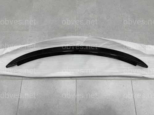 Спойлер козырек на крышку багажника Toyota Yaris 2005-2010 ABS пластик, цвет черный глянец Спойлер козырек на крышку багажника Toyota Yaris 2005-2010 ABS пластик, цвет черный глянец