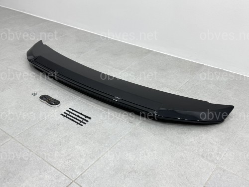 Спойлер багажника Ford Mustang 2010-2014 ABS пластик, цвет черный глянец