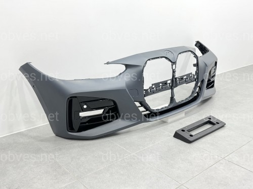 Передний бампер M paket BMW 4 series G22 G23 2020- Передний бампер M paket BMW 4 series G22 G23 2020-