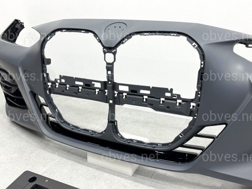 Передний бампер M paket BMW 4 series G22 G23 2020- Передний бампер M paket BMW 4 series G22 G23 2020-