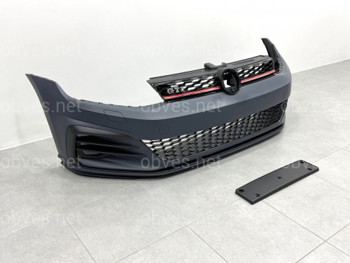 Передний бампер GTI Volkswagen Golf 7 2013-2016 Передний бампер GTI Volkswagen Golf 7 2013-2016