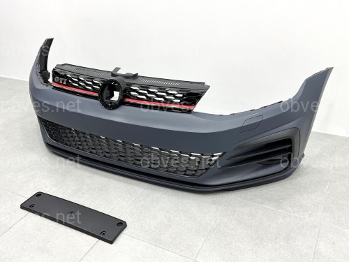 Передний бампер GTI Volkswagen Golf 7.5 2017-2021 Передний бампер GTI Volkswagen Golf 7.5 2017-2021