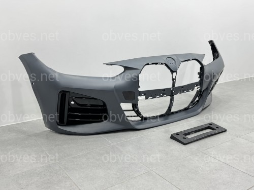 Передний бампер M paket BMW 4 series G26 2020- Передний бампер M paket BMW 4 series G26 2020-
