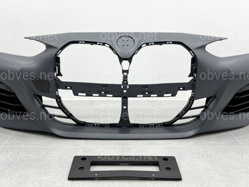Передний бампер M paket BMW 4 series G26 2020- Передний бампер M paket BMW 4 series G26 2020-