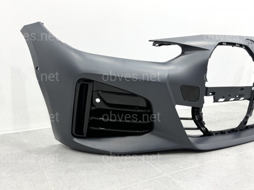 Передний бампер M paket BMW 4 series G26 2020- Передний бампер M paket BMW 4 series G26 2020-