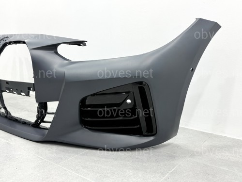 Передний бампер M paket BMW 4 series G26 2020- Передний бампер M paket BMW 4 series G26 2020-