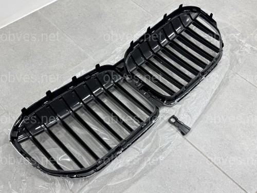 Решетка радиатора ноздри BMW 7 Series G11 / G12 2020-2023 хром Решетка радиатора ноздри BMW 7 Series G11 / G12 2020-2023 хром