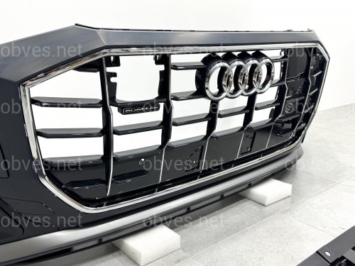 Бампер передний в сборе S-Line для Audi Q8 2018-2024 Бампер передний в сборе S-Line для Audi Q8 2018-2024