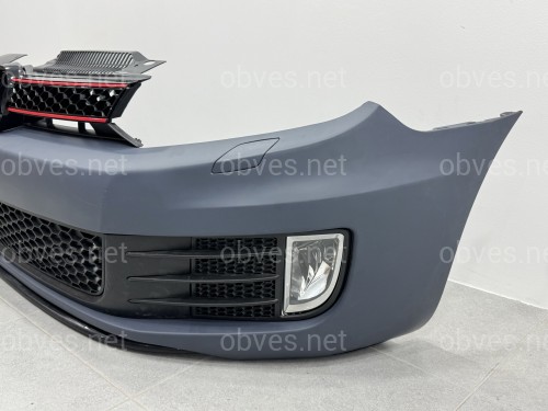 Передний бампер GTI Volkswagen Golf 6 2008-2013 Передний бампер GTI Volkswagen Golf 6 2008-2013