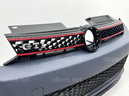 Передний бампер GTI Volkswagen Golf 6 2008-2013 Передний бампер GTI Volkswagen Golf 6 2008-2013