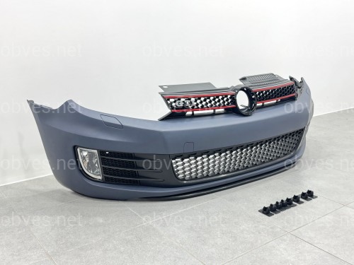 Передний бампер GTI Volkswagen Golf 6 2008-2013 Передний бампер GTI Volkswagen Golf 6 2008-2013