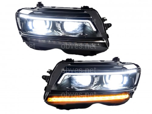 Фары FULL LED Volkswagen Tiguan 2016-2020 2шт. комплектные с блоками, ЗАМЕНА ГАЛОГЕНА Фары FULL LED Volkswagen Tiguan 2016-2020 2шт. комплектные с блоками, ЗАМЕНА ГАЛОГЕНА