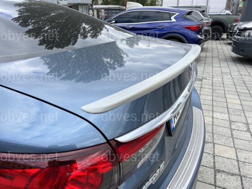 Спойлер лип на багажник Mazda 6 2013- ABS пластик под покраску