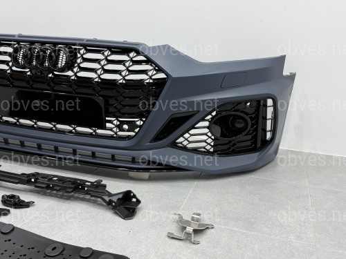 Бампер передний в стиле RS5 2020+ для Audi A5 2016-2019 Бампер передний в стиле RS5 2020+ для Audi A5 2016-2019