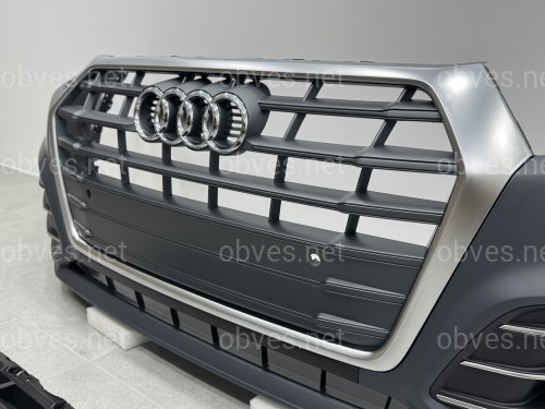 Бампер передний в сборе S-Line для Audi Q5 2017-2020 Бампер передний в сборе S-Line для Audi Q5 2017-2020