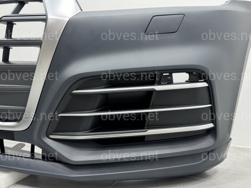 Бампер передний в сборе S-Line для Audi Q5 2017-2020 Бампер передний в сборе S-Line для Audi Q5 2017-2020