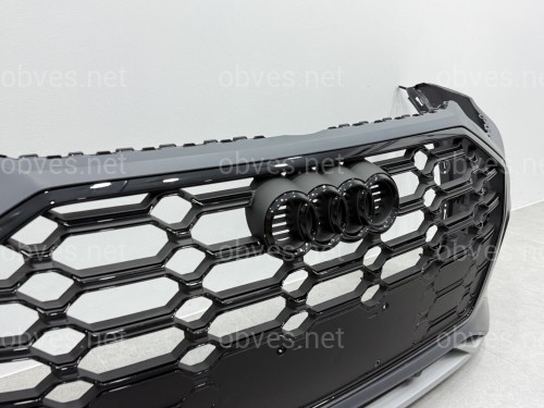 Бампер передний в сборе S-Line BLACK для Audi Q5 2021-2024 Бампер передний в сборе S-Line BLACK для Audi Q5 2021-2024