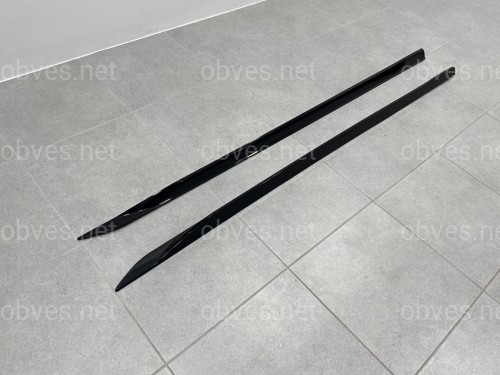 Лезвия под пороги M-Performance BMW 5 series G60 G61 2024- 2шт. черный глянец Лезвия под пороги M-Performance BMW 5 series G60 G61 2024- 2шт. черный глянец