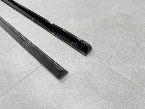 Лезвия под пороги M-Performance BMW 5 series G60 G61 2024- 2шт. черный глянец Лезвия под пороги M-Performance BMW 5 series G60 G61 2024- 2шт. черный глянец
