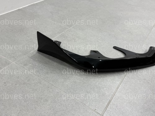 Обвес юбка переднего бампера M-Performance для BMW 5 series G60 G61 2024-, цвет черный глянец