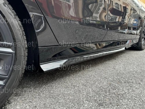 Лезвия под пороги M-Performance BMW 5 series G60 G61 2024- 2шт. черный глянец Лезвия под пороги M-Performance BMW 5 series G60 G61 2024- 2шт. черный глянец