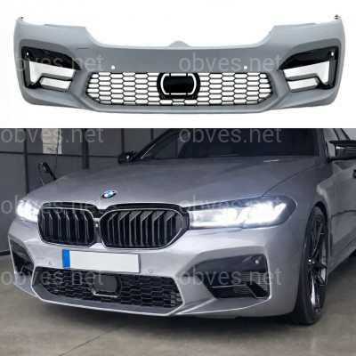 Передний бампер M5 F90 стиль BMW 5 Series G30 G31 LCI 2020-2023 Передний бампер M5 F90 стиль BMW 5 Series G30 G31 LCI 2020-2023