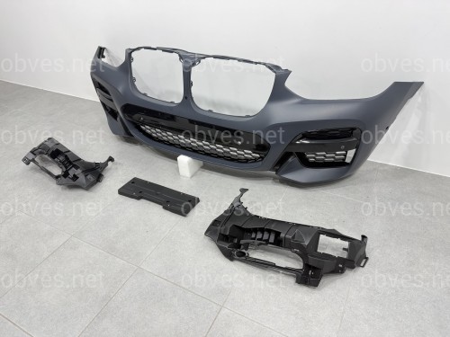 Передний бампер M paket BMW X3 G01 / X4 G02 2018-2021 Передний бампер M paket BMW X3 G01 / X4 G02 2018-2021