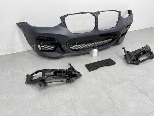 Передний бампер M paket BMW X3 G01 / X4 G02 2018-2021 Передний бампер M paket BMW X3 G01 / X4 G02 2018-2021