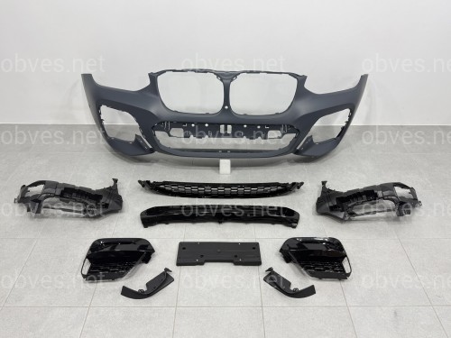 Комплект обвеса M paket BMW X3 G01 2018-2021 (передний / задний бампер, пороги, арки) Комплект обвеса M paket BMW X3 G01 2018-2021 (передний / задний бампер, пороги, арки)