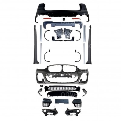 Комплект обвеса M paket BMW X3 G01 2018-2021 (передний / задний бампер, пороги, арки) Комплект обвеса M paket BMW X3 G01 2018-2021 (передний / задний бампер, пороги, арки)