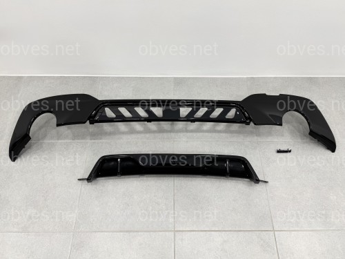 Диффузор заднего бампера M-Performance BMW 3 series G20 2018-2021