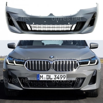 Передний бампер M Paket BMW 6 Series GT G32 LCI 2020-