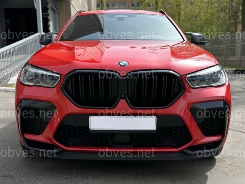 Бампер передний BMW X6M F96 / X6 G06 2018-2022