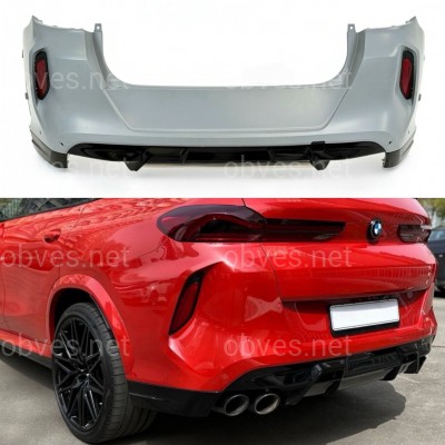 Бампер задний BMW X6M F96 / X6 G06 2018- Бампер задний BMW X6M F96 / X6 G06 2018-