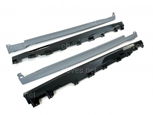 Накладки на пороги M Paket для BMW X6 G06 / X6M F96 2019- Накладки на пороги M Paket для BMW X6 G06 / X6M F96 2019-