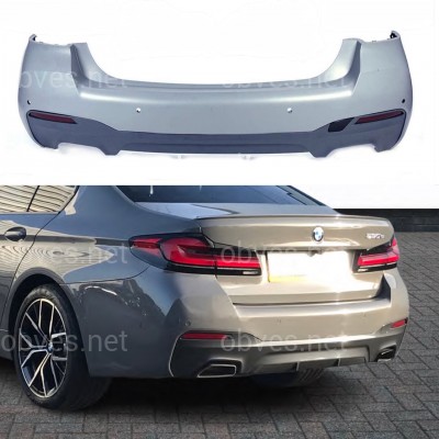 Задний бампер M Paket LCI BMW 5 Series G30 LCI 2017-2022 Задний бампер M Paket LCI BMW 5 Series G30 LCI 2017-2022