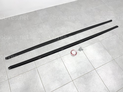 Лезвия под пороги M-Perfomance BMW 5 series F10 F11 2010-2016 2шт. черный глянец Лезвия под пороги M-Perfomance BMW 5 series F10 F11 2010-2016 2шт. черный глянец