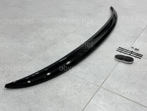 Спойлер багажника для Honda Civic 2021–, ABS пластик, цвет черный глянец