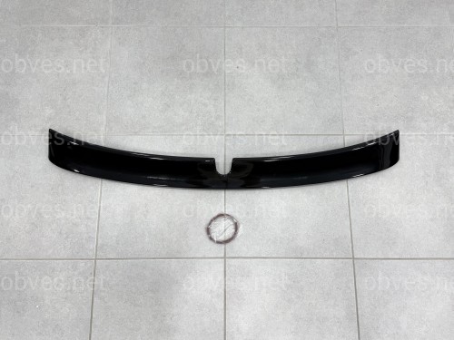 Козырек на стекло Mercedes-Benz E class W211 2003-2009 ABS пластик, цвет черный глянец Козырек на стекло Mercedes-Benz E class W211 2003-2009 ABS пластик, цвет черный глянец