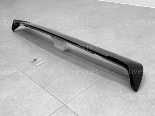 Спойлер козырек на крышку багажника Hyundai Tucson 2004-2014 ABS пластик, цвет черный глянец Спойлер козырек на крышку багажника Hyundai Tucson 2004-2014 ABS пластик, цвет черный глянец