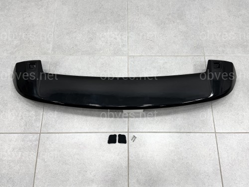 Спойлер козырек Subaru Forester 2008-2012 ABS пластик, цвет черный глянец