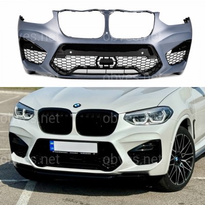 Бампер передний в сборе X3M F97 / X4M F98 для BMW X3 G01 F97 / X4 G02 F98 2018-2021 Бампер передний в сборе X3M F97 / X4M F98 для BMW X3 G01 F97 / X4 G02 F98 2018-2021