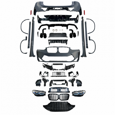 Рестайлинг комплект обвеса X4M F98 2022+ для BMW X4 G02 F98 2018-2021 Рестайлинг комплект обвеса X4M F98 2022+ для BMW X4 G02 F98 2018-2021