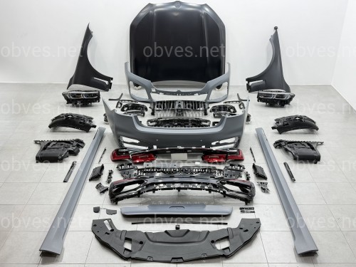 Комплект обвеса рестайлинг M760 BLACK LCI 2019+ для BMW 7 series G12 2015-2019
