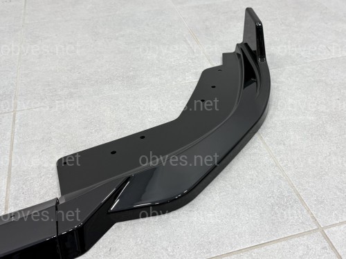 Юбка накладка переднего бампера M-Performance BMW 3 series G20 G21 LCI 2022+ ABS пластик, цвет черный глянец Юбка накладка переднего бампера M-Performance BMW 3 series G20 G21 LCI 2022+ ABS пластик, цвет черный глянец