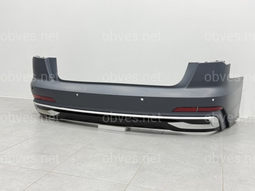 Бампер задний в сборе S-Line CHROME 2022+ для Audi A6 C8 2018+ Бампер задний в сборе S-Line CHROME 2022+ для Audi A6 C8 2018+